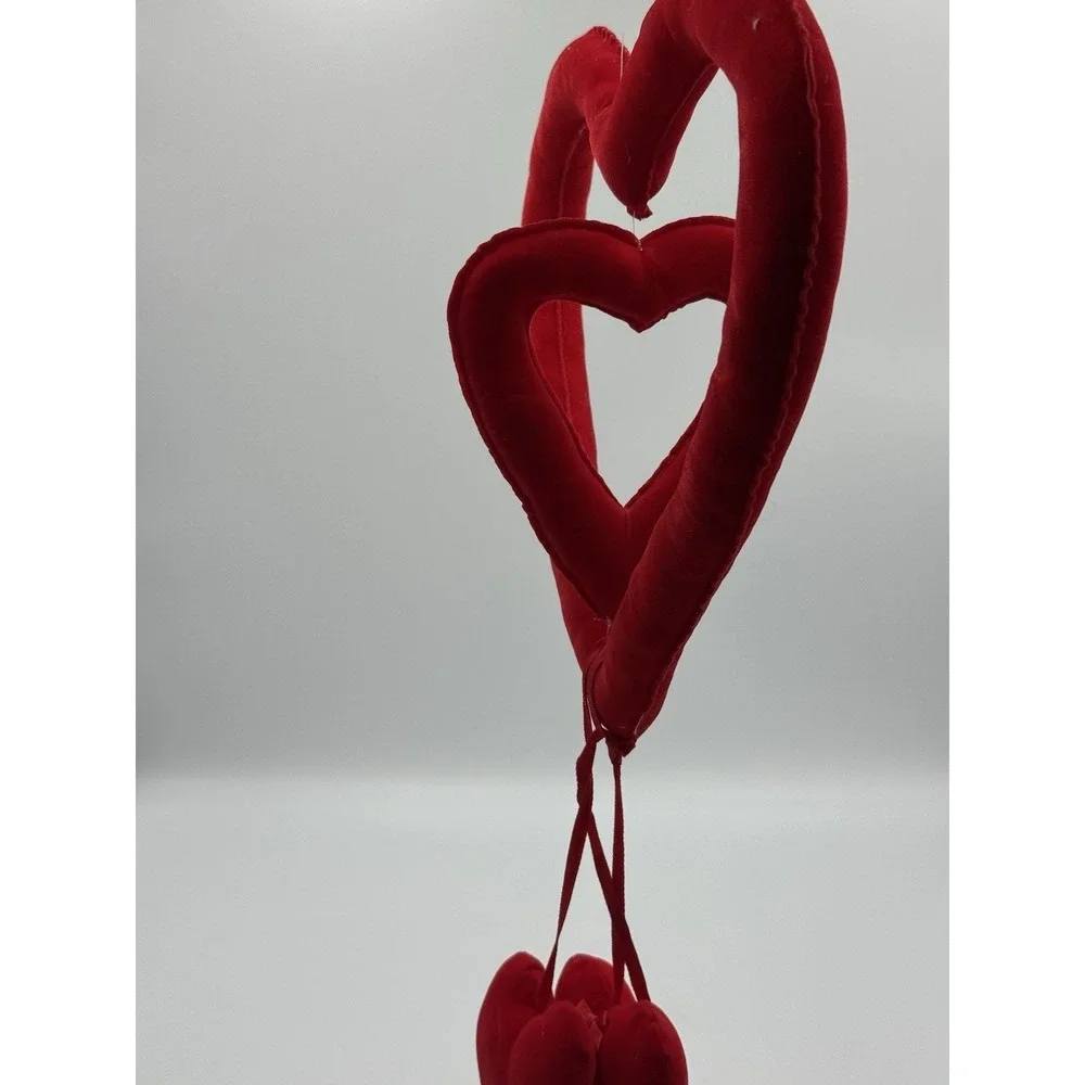 Vintage Heart Within Heart Spinning Hanger Valentine Decoration